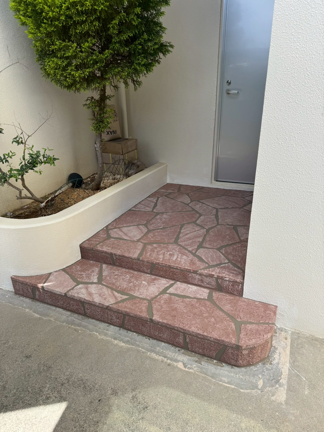 ローラーストーン施工 匠心